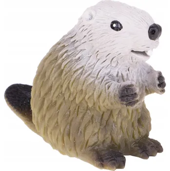Figurka BOBR EVROPSKÝ figurka měkká guma hrach 7389