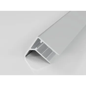 Stavební profil Hliníkový ukončovací profil F20 Délka: 4265