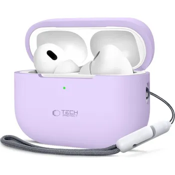 Náhradní kryt pro mobilní telefon Kryt Tech-Protect Silicone Apple AirPods Pro 1/2 Lavender