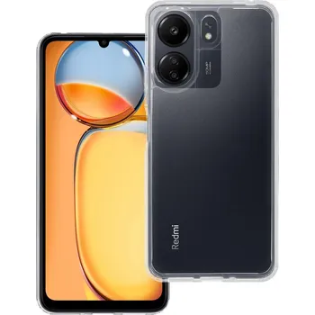 Náhradní díl pro mobilní telefon Kryt Super Clear Hybrid Case Xiaomi Redmi 13C Průhledný