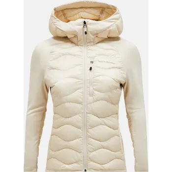 BUNDA PEAK PERFORMANCE W HELIUM DOWN HYBRID HOOD SAND FOG