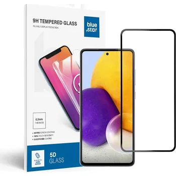 Ochranné tvrzené sklo - Samsung A72 5G/LTE Full Face (Full Glue With Frame/Small Size) - black