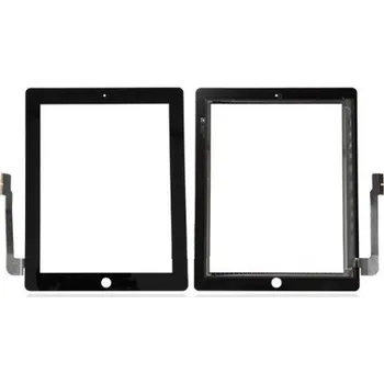 Náhradní díl pro mobilní telefon Apple iPad 3/iPad 4 - dotyková plocha, sklo (digitizér) originál - černý barva