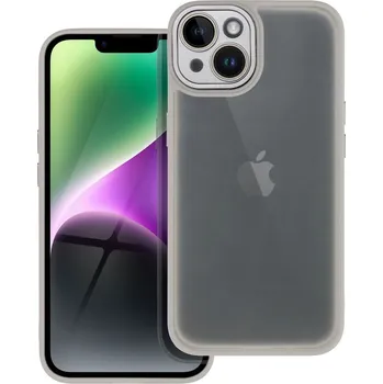 Náhradní kryt pro mobilní telefon Kryt Variete Case iPhone 14 stříbrný
