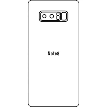 engaroGuard Hydrogel - zadní ochranná fólie - Samsung Galaxy Note 8 průsvitná