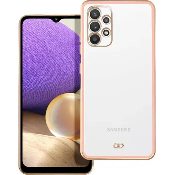 Náhradní kryt pro mobilní telefon Kryt Forcell Lux Case Samsung Galaxy A32 4G růžový