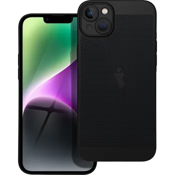 Náhradní kryt pro mobilní telefon Kryt Breezy Case iPhone 14 Plus černý