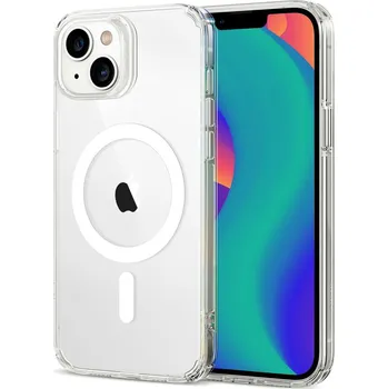 Náhradní kryt pro mobilní telefon Kryt ESR Krystec Halolock Magsafe iPhone 14 Plus / 15 Plus Clear