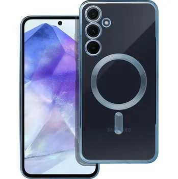 Náhradní kryt pro mobilní telefon Kryt Electro Mag Cover Case s Magsafe Samsung Galaxy A55 Blue