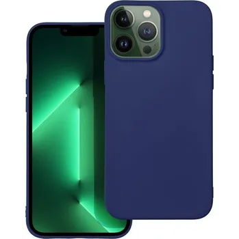 Náhradní kryt pro mobilní telefon Kryt Forcell Soft Case iPhone 13 Pro Max tmavě modrý