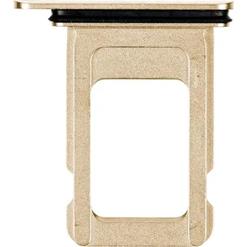 Náhradní kryt pro mobilní telefon iPhone 11 Pro/ 11 Pro Max - slot na SIM kartu (Gold)