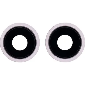 Náhradní kryt pro mobilní telefon iPhone 13 Mini - náhradní sklo zadní kamery s rámem (Pink)