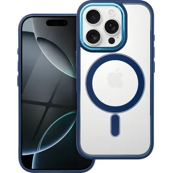 Náhradní díl pro mobilní telefon Kryt Color Edge Mag Cover Case s Magsafe iPhone 16 Pro navy Blue