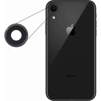 Náhradní kryt pro mobilní telefon iPhone XR - sklo zadní kamery s rámem