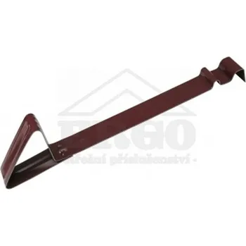 Hák protisněhový D-06 lesklý – břidlicově černá glazura RAL 9005