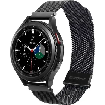 Řemínek na hodinky Řemínek Dux Ducis Strap Milanese Stainless Steel Magnetic 22 mm black