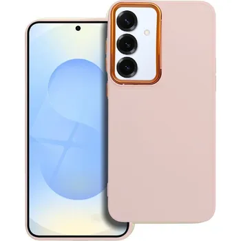 Náhradní kryt pro mobilní telefon Kryt Frame Case Samsung Galaxy S25 Plus Powder Pink