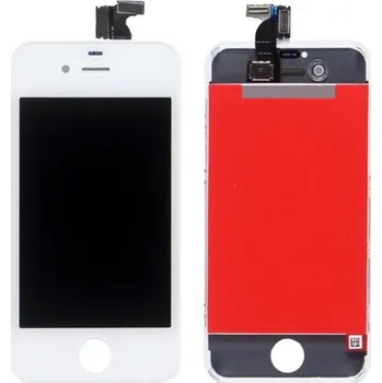 Bílý displej LCD s digitizérem iPhone 4S