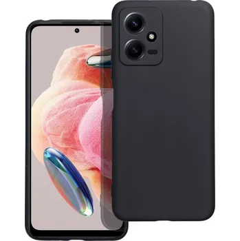 Náhradní kryt pro mobilní telefon Kryt Matt Case Xiaomi Redmi Note 12 5G černý