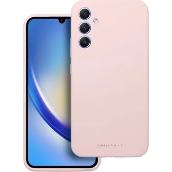Náhradní kryt pro mobilní telefon Kryt Roar Cloud-Skin Case - Samsung Galaxy A34 5G Světle růžový