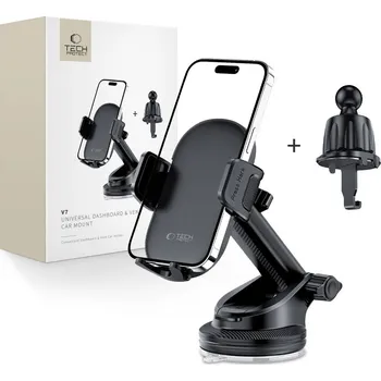 Držák do auta Tech-Protect V7 Universal Dashboard & Vent Car Mount Black
