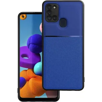 Náhradní kryt pro mobilní telefon Kryt Forcell Noble Case Samsung Galaxy A21s modrý