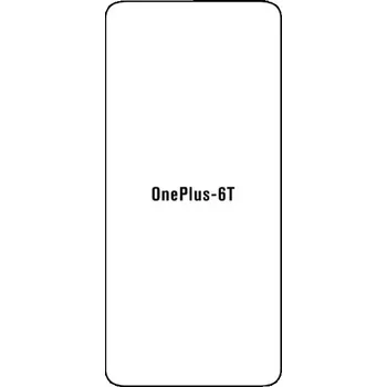 engaroGuard Hydrogel - ochranná fólie - OnePlus 6T průsvitná nepoužívám kryt = folie na celý displej 1 kus s výřezem přední kamery
