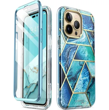 Náhradní kryt pro mobilní telefon Kryt Supcase Cosmo iPhone 14 Pro Max Ocean Blue
