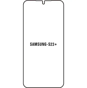 engaroGuard Hydrogel - ochranná fólie - Samsung Galaxy S23+ průsvitná nepoužívám kryt = folie na celý displej 1 kus s výřezem přední kamery