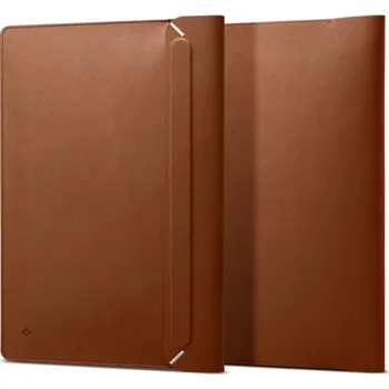 pouzdro na notebook Pouzdro na notebook Spigen Valentinus Sleeve Laptop 15-16 Classic brown