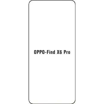 engaroGuard Hydrogel - ochranná fólie - OPPO Find X6 Pro průsvitná nepoužívám kryt = folie na celý displej 1 kus s výřezem přední kamery