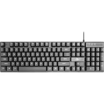 Klávesnice Klávesnice Art Wire USB A Qwerty se světlem Ak-49 černá