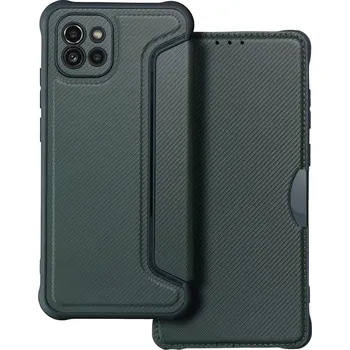 Náhradní kryt pro mobilní telefon Kryt RAZOR Book Samsung Galaxy A03 zelený
