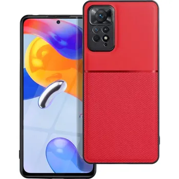 Náhradní kryt pro mobilní telefon Kryt Forcell Noble Case Xiaomi Redmi Note 11 Pro / 11 Pro 5G červený