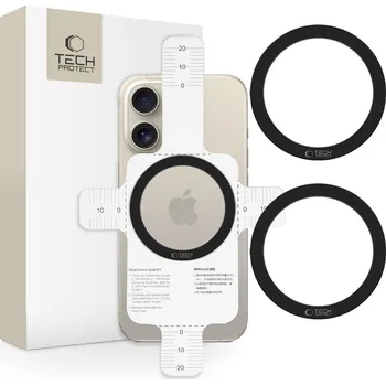 Tech-Protect mmp-110 2v1 Magnetic Magsafe Ring black a black