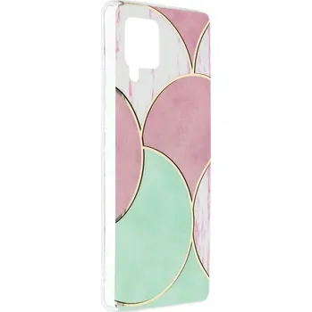 Náhradní kryt pro mobilní telefon Kryt Forcell MARBLE COSMO Case Samsung Galaxy A42 5G design 05