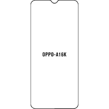 engaroGuard Hydrogel - ochranná fólie - OPPO A16K průsvitná nepoužívám kryt = folie na celý displej 1 kus s výřezem přední kamery