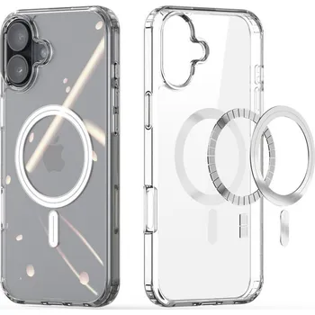 Náhradní kryt pro mobilní telefon Kryt Dux Ducis Case Clin Mag s Magsafe iPhone 16 Plus průsvitné