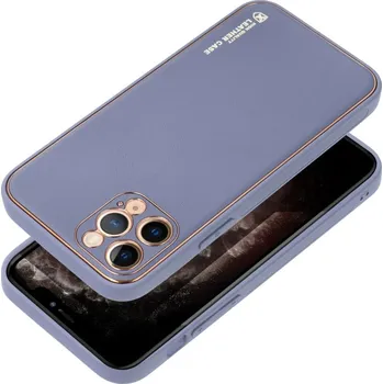 Náhradní kryt pro mobilní telefon Kryt LEATHER Case Xiaomi Redmi Note 12 Pro 5G modrý