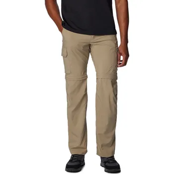 Pánské kalhoty Pánské 2v1 kalhoty COLUMBIA SILVER RIDGE UTILITY CONVERTIBLE PANT 2012962221 – Béžová XL (40/R)