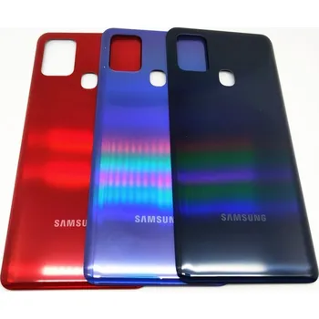Náhradní kryt pro mobilní telefon Samsung Galaxy A21s - Zadní kryt - černý (náhradní díl)