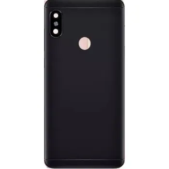 Náhradní kryt pro mobilní telefon Xiaomi Redmi Note 5 - Zadní kryt - černý - s zadní kamery (náhradní díl)