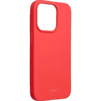 Náhradní kryt pro mobilní telefon Kryt Roar Colorful Jelly Case - iPhone 14 Pro oranžový a růžový