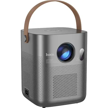 Projektor Hoco Projektor se softwarem Android Wi-Fi Bluetooth 720P Dt4 šedý