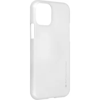 Náhradní kryt pro mobilní telefon Kryt i-Jelly Case Mercury iPhone 11 Pro stříbrný