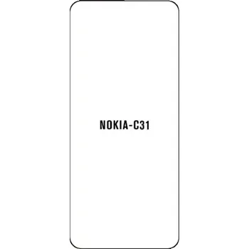 engaroGuard Hydrogel - ochranná fólie - Nokia C31 průsvitná nepoužívám kryt = folie na celý displej 1 kus s výřezem přední kamery
