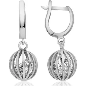 Náušnice stříbrné náušnice Elizabeth