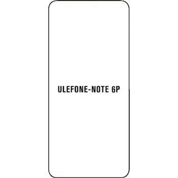 engaroGuard Hydrogel - ochranná fólie - Ulefone Note 6P průsvitná nepoužívám kryt = folie na celý displej 1 kus s výřezem přední kamery