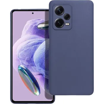Náhradní díl pro mobilní telefon Kryt Matt Case Xiaomi Redmi Note 12 Pro+ 5G modrý