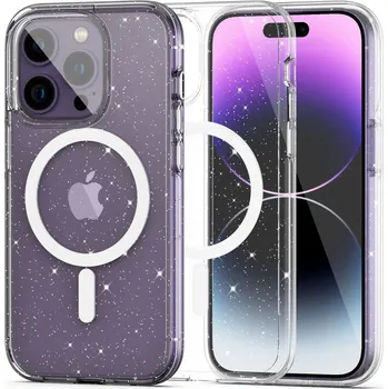 Náhradní díl pro mobilní telefon Kryt Tech-Protect Flexair Hybrid Magsafe iPhone 14 Pro Glitter